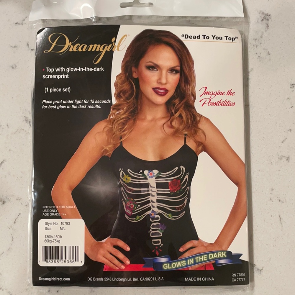 Glow-In-The-Dark “Dead To You” Top